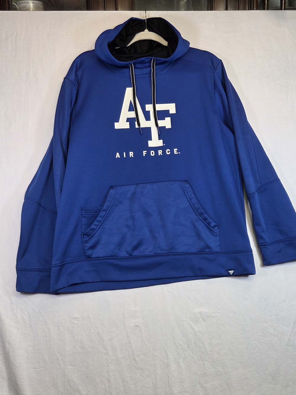 Fanatics Air Force Falcons Men’s Large Blue Performance Hoodie. #0340